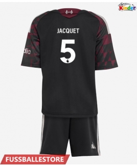 Günstige Liverpool Jeremy Jacquet #5 3rd trikot Kinder 2026-27 Kurzarm (+ Kurze Hosen)